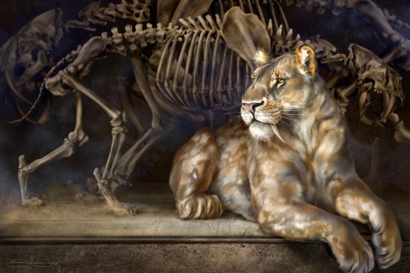 Articulated Smilodon